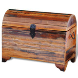 Reclaimed Storage Chest Solid Wood - Front View