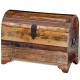 Reclaimed Storage Chest Solid Wood - Side View