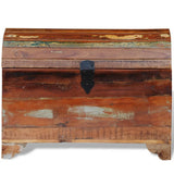 Reclaimed Storage Chest Solid Wood - 45-Degree Angle