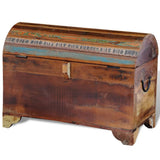 Reclaimed Storage Chest Solid Wood - Rear View