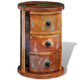 Reclaimed Cabinet with 3 Drawers Solid Wood - Extra Image