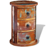 Reclaimed Cabinet with 3 Drawers Solid Wood - Extra Image