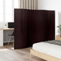 Room Divider Bamboo Dark Brown Width 250 cm Height 165 cm
