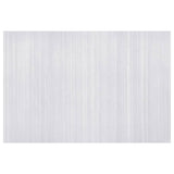 Room Divider Bamboo White Width 250 cm Height 165 cm