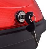 Motorbike Top Case 72 L for 2 Helmet - Top-Down View