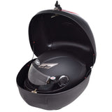 Motorbike Top Case 36 L for Single Helmet - Front View
