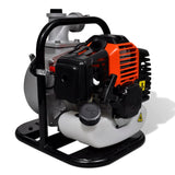 Petrol Powered Water Pump 2 Stroke 1.25 kW 1.3 L - Front View