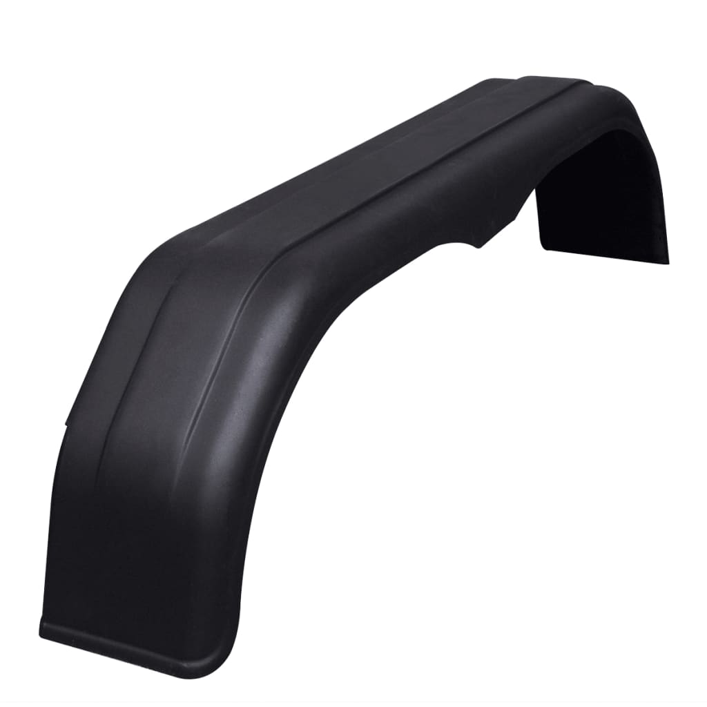 Tandem Mudguards For Trailer Wheels 2 Pcs 240 X 1650 Mm