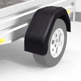 2x Mudguard for Trailer Wheels 200 x 680 mm - 45-Degree Angle