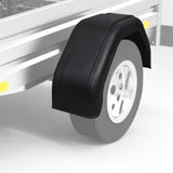 2x Mudguard for Trailer Wheels 220 x 760 mm - 45-Degree Angle