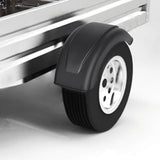 Mudguard 2 pcs for Trailer Wheels 170 x 580 mm - 45-Degree Angle