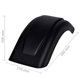 Mudguard 2 pcs for Trailer Wheels 170 x 580 mm - Rear View