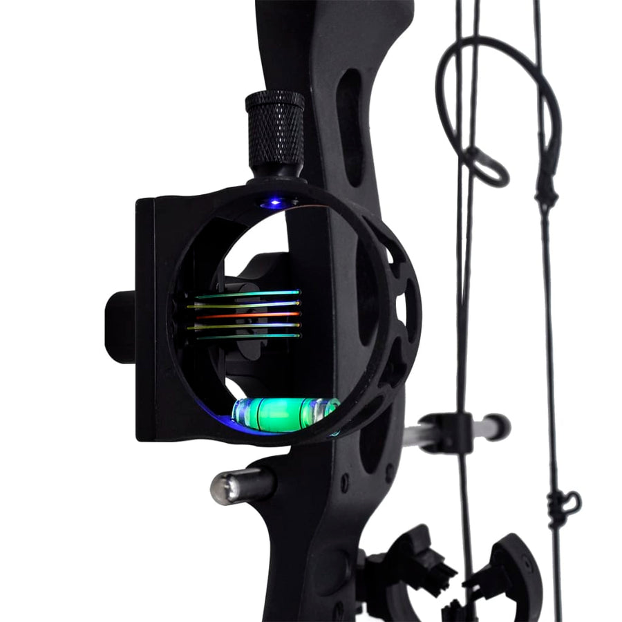 Adult Compound Bow with Accessories and Fiberglass Arrows