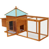 Outdoor Chicken Coop - Side View