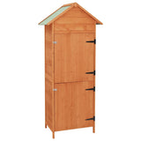 Garden Storage Cabinet Brown 42.5x64x190 cm