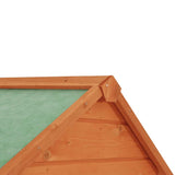 Garden Storage Cabinet Brown 42.5x64x190 cm - Extra Image