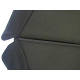 Aluminium Garden Parasol with Portable Base Green - Top-Down View