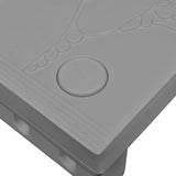 Spa Steps Grey - Top-Down View