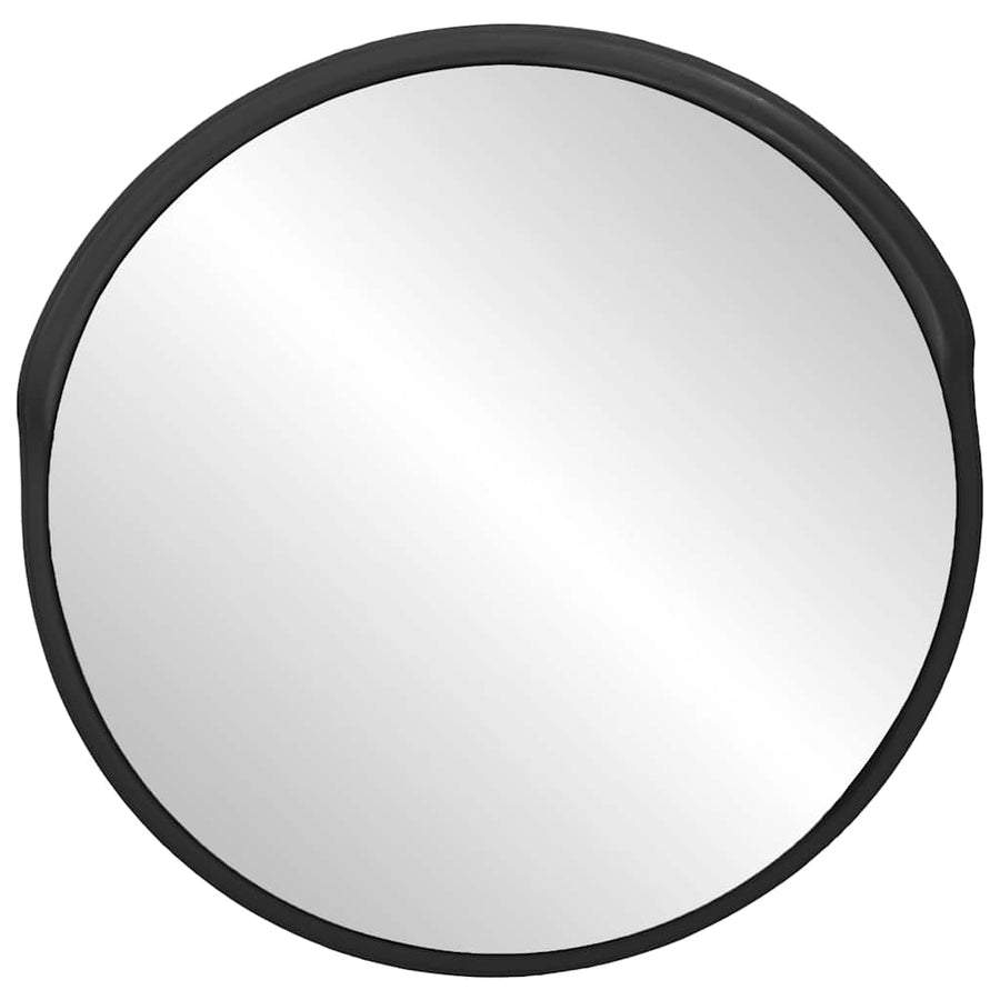 Convex Traffic Mirror PC Plastic Black 30 cm Outdoor