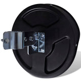 Convex Traffic Mirror PC Plastic Black 30 cm Outdoor - Top-Down View