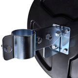 Convex Traffic Mirror PC Plastic Black 30 cm Outdoor - 45-Degree Angle