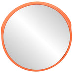 Convex Traffic Mirror PC Plastic Orange 45 cm Outdoor