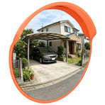 Convex Traffic Mirror PC Plastic Orange 60 cm