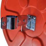 Convex Traffic Mirror PC Plastic Orange 60 cm - 45-Degree Angle