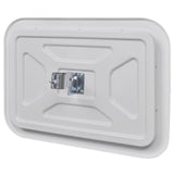 Convex Traffic Mirror Rectangle 40 x 60 cm with Reflectors - Top-Down View