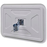 Convex Traffic Mirror Rectangle 60 x 80 cm with Reflectors - 45-Degree Angle