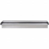 Rectangular Waterfall Pool Fountain Stainless Steel 60 cm - Front View