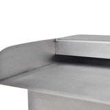 Rectangular Waterfall Pool Fountain Stainless Steel 60 cm