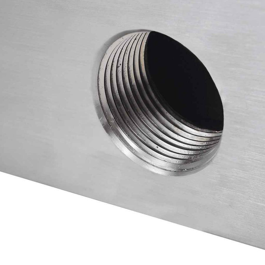 Rectangular Waterfall Pool Fountain Stainless Steel 90 cm