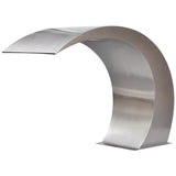 Garden Waterfall Pool Fountain Stainless Steel 45x30x60 cm - Front View