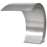 Garden Waterfall Pool Fountain Stainless Steel 45x30x60 cm - Top-Down View