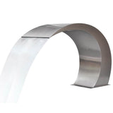 Garden Waterfall Pool Fountain Stainless Steel 45x30x60 cm - Close-Up Angle