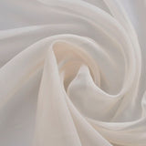 Voile Fabric 1.45 x 20 m Cream - Front View