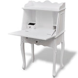 Wooden French Secretary Desk - 45-Degree Angle