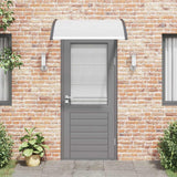 Door Canopy 120 x 100 cm PC - Side View