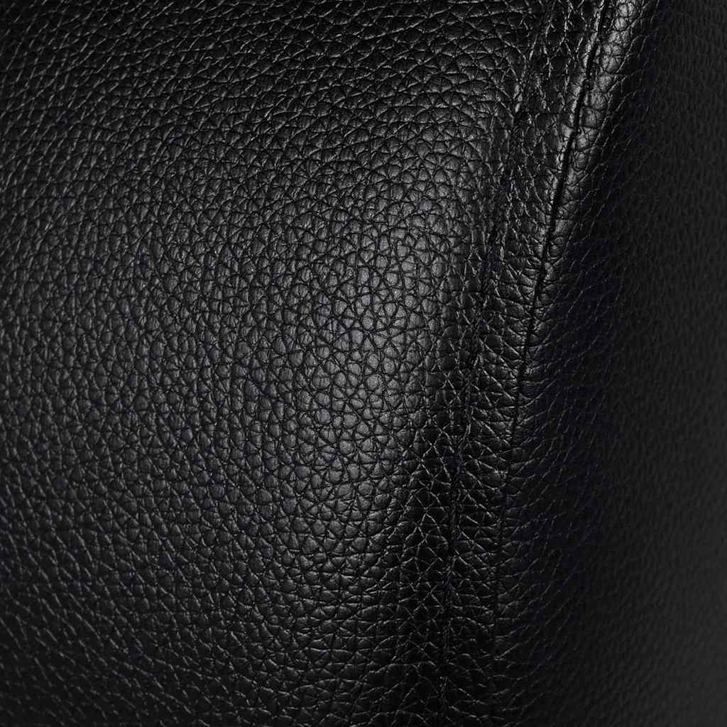 Recliner 2-seat Artificial Leather Black