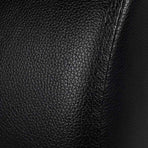 Recliner 2-seat Artificial Leather Black