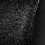 Recliner 3-seat Artificial Leather Black