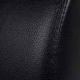 Recliner 3-seat Artificial Leather Black - 45-Degree Angle