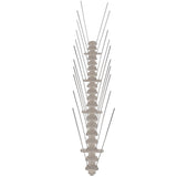 2-row Plastic Bird & Pigeon Spikes Set of 6 3 m - Side View