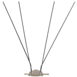 4-row Plastic Bird & Pigeon Spikes Set of 6 3 m - Side View