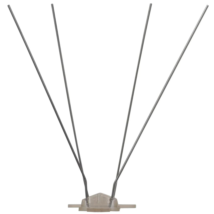 4-row Plastic Bird & Pigeon Spikes Set of 6 3 m