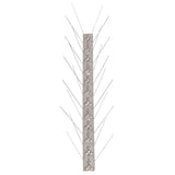 4-row Stainless Steel Bird & Pigeon Spikes Set of 6 3 m - Side View