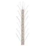 5-row Stainless Steel Bird & Pigeon Spikes Set of 6 3 m