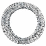 BTO-22 Clipped Concertina Razor Wire Galvanised Steel 60 m