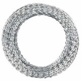 BTO-22 Clipped Concertina Razor Wire Galvanised Steel 100 m